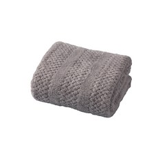 CB JAPAN 禮味 carari tricot編織紋系列 超細纖維浴巾【3款任選】超細纖維速乾、柔軟親膚、多色可選, 典雅灰, 1個