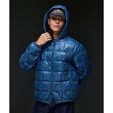 LEE 리 후드 립스탑 라이트 다운 블루 23U751 17Y265