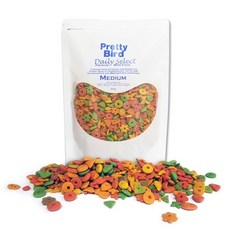 프리티버드 데일리 셀렉트 미디움 펠렛 중대형앵무새용, 500g, 1개