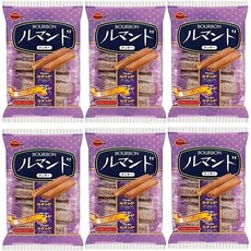 부르봉 루만도 크레페 과자 루만도 12개입 114g, 6개