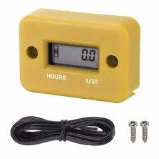 ATV 오토바이 악기 시계에 대 한 디지털 시간 측정기 LCD 카운터 스노 모빌 가솔린 보트 생성기 자전거 자