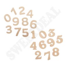 MDF숫자 우편함번호판 우편함호수, 클래식/3