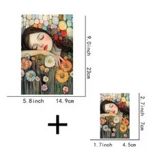 다림질로 붙이는 의류스티커 열전사지 프린트 유화시리즈(8종옵션), 유화UH1912, 1개
