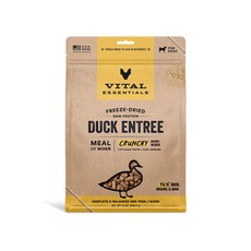 Vital Essentials 凍乾生食犬糧 酥脆迷你顆粒, 397g, 1個, 鴨子