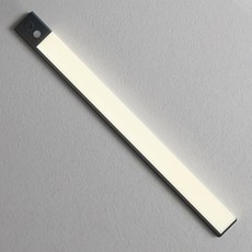 파카이라이트 슬림 엣지 알루미늄합금 터치식 무타공 LED 센서등 60cm, 1개, 블랙