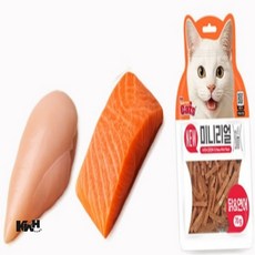 고양이 육포 70g 닭 연어 고양이과자 애묘간식 아기고양이간식