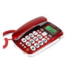 대명 유선전화기 DM-990 네온램프폰 발신자표시