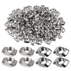 50 개/몫 M3 M4 M5 20 시리즈 슬롯 T-너트 슬라이딩 T 너트 해머 드롭 고정 커넥터 2020 EU 알루미늄 압출, 01 40-M8