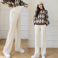 베베어스 베베어스 니트 스웨터 캐주얼 가을 겨울 니트 긴팔티 기질 임부 니트 가디건 티셔츠