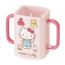 Skater Hello Kitty 鋁箔包飲料輔助杯架 DHP2，寶寶飲用好幫手，可折疊方便攜帶, 1個, single color