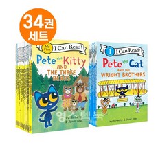 [영스텝북] 국내 당일발송 I Can Read Pete The Cat 34권 아이캔리드 피트더캣 영어원서 음원제공