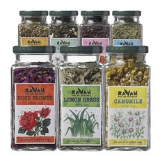 따뜻한차 카페인없는차 라바티 허브차 12종 01.캐모마일 25g, 02.페퍼민트 25g