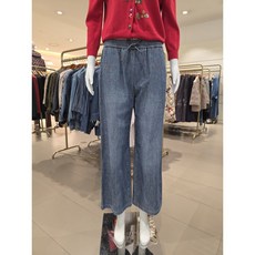 비꼴리끄 데님 밴드 스트링 일자 팬츠 B252DS2090_s 705242