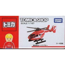 TOMICA多美小汽車 Shop限定KAWASAKI BK117 C-2消防直升機, 1個