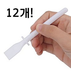 헤라 본드 스틱 플라스틱 나이프 미술용 가죽용 목공용 본드바르기 본드헤라 본드솔 신발본드솔, 1팩 (12개)