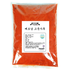 [하남댁] 베트남 고운 고춧가루 소스용 떡볶이용 아주 매운맛, 1개, 500g