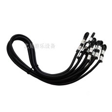 점핑 밴드 육각 컬러오색옵션 트램폴린 트램펄린 블랙 부품, 1 폴리에스터 면10mm1.2베이지블랙 부착고무, 1개