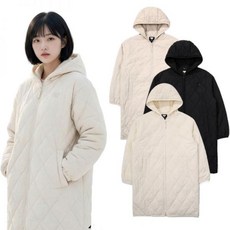 다이나핏 YUW23160공용 여성 딜런 후디 퀼팅 롱 오버핏 깔깔이 경량패딩자켓기존가 229 000원 900327