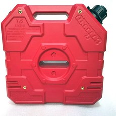 MOOGOO 7.5L 加厚防靜電 汽車摩托車備用 油桶 汽油壺, 1個, 7.5L紅