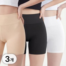 라뷰드 3개 세트 보정 3부 속바지 여성 여자 스포츠 빅사이즈 팬티 편한 사각 팬츠 속옷 운동 필라테스