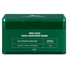 브이티코스메틱 프로 시카 데일리 수딩 마스크, 30개입, 1개