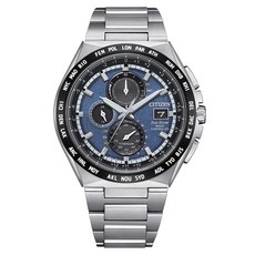 CITIZEN 星辰(AT8238-84L) GENTS 光動能 電波 鈦金屬 碼錶計時 男錶