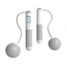 어린이 건너 뛰는 밧줄 조정 가능한 강철 와이어 카운터 미끄럼 방지 손잡이 학생을위한 고무 공, China, 01 빠른, 1개