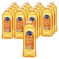Kao 花王 Cucute 珂珂透 廚房洗潔精 柳橙香 補充包, 370ml, 16個