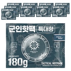 쟈니베어 군인 핫팩 특대형 180g, 10개