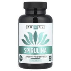 Zhou Nutrition 스피룰리나 180정, 4개