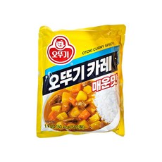 (무)오뚜기카레 매운맛1kg(ET), 1kg, 1개