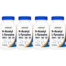 뉴트리코스트 N 아세틸 엘 티로신 350mg, 120개, 4개