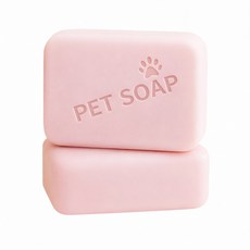 1+1 강아지비누 애견목욕 발사탕 산책후 목욕비누 100g 2개 스위트레인