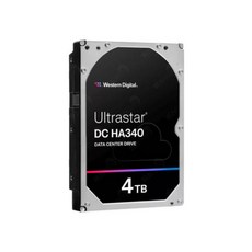 WD 웨스턴디지털 Ultrastar 4TB DC HA340 WUS721204BLE6L4 (3.5HDD/ SATA3/ 7200rpm/ 256MB/PMR) 5년 보증, WD Ultrastar 4TB