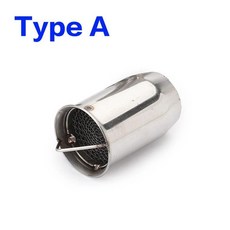오토바이 배기 머플러 조절식 소음기 슬립온 소음 제거기, 2)Type A, 1개