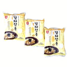 새마원 소연 복합 감자전분 수입산 혼합(감자전분20% 옥수수전분80%), 3개, 500g