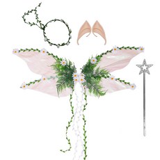 대형 천사 날개 세트/생일 파티 코스튬용/포토 소품 연출, 1개, 화이트