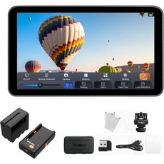 포트키스 LH7P 7인치 카메라 모니터+배터리 1000니트 고휘도 3D LUT 출력 1920 x 1080 IPS 터치스크린 모니터 스트레치 효과 지원 내장 무선 모듈 포함 DS