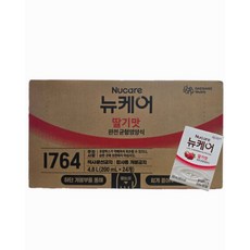 뉴케어 완전 균형영양식 딸기맛, 200ml, 24개