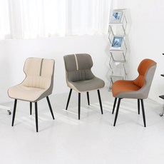 체어센스 코지 체어 카페 식탁 의자, 1개, 코지 그레이