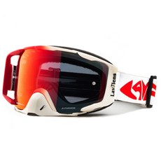 LAVA 4125能高山越野護目鏡，防風防塵防霧，舒適貼合，專業越野騎行必備, 熱艷紅
