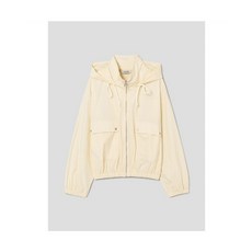 매장정품 에잇세컨즈 8SECONDS 코튼블렌드 숏 후드 점퍼 옐로우 356339CM4E 241897