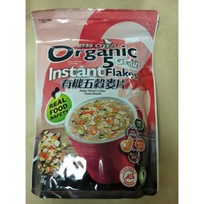 歐特 有機 5 Grain Instant Flakes 有機五穀麥片 500G, 1個
