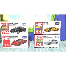 TOMICA 多美小汽車 法拉利 Ferrari BMW GTB 模型車 收藏禮物, 1個, No.114