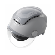 국내정식수입 BIBEE TK47 2.0 초경량 통풍 방수 헬멧 경정헬멧 750g (사이즈 조절+선바이저), 유광그레이