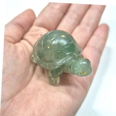 옥색 거북이 장수 풍수소품 개업선물 재물운 미니어쳐 장식품, 본상품