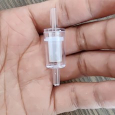 5p/10p 수족관 에어 체크 밸브 공기 펌프 역류 방지 캡 산소 체크 플라스틱 어항 수조 에어탭 배출, 10개, 화이트