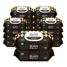 모나리자 내추럴 순수 플러스 물티슈(캡) 100매 20개, 1g