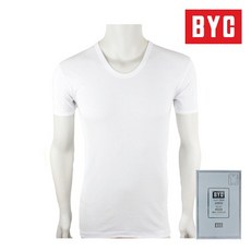 BYC 남성 고급 100수 반팔런닝 티반 강연사 BYI6039 985647