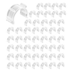 50PCS 투명 플라스틱 보빈 홀더 재봉틀용 보빈 클립 재봉틀 클립